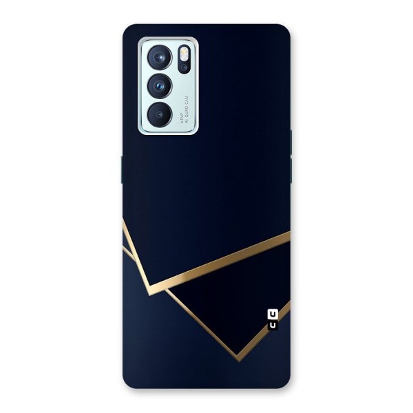 Gold Corners Back Case for Oppo Reno6 Pro 5G