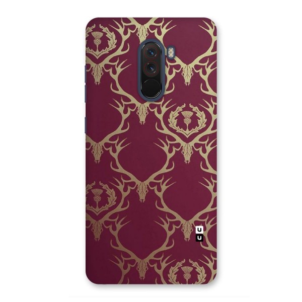 Golden Bull Design Back Case for Poco F1