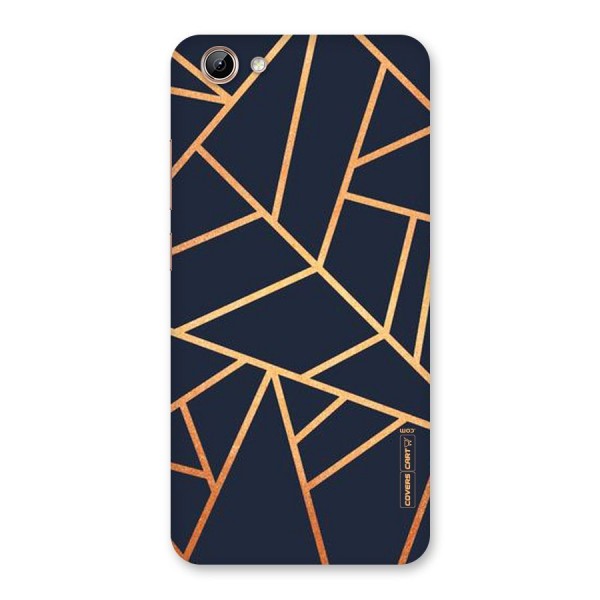 Golden Pattern Back Case for Vivo Y71