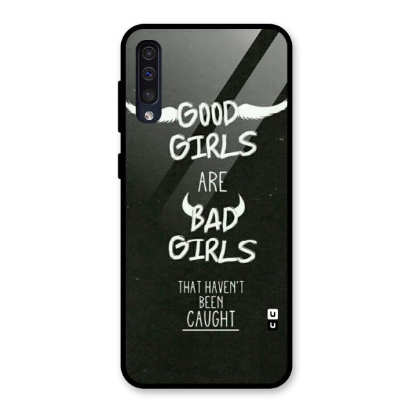 Good Bad Girls Glass Back Case for Galaxy A50s