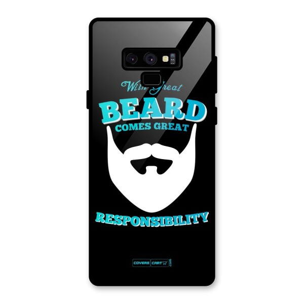 Great Beard Glass Back Case for Galaxy Note 9