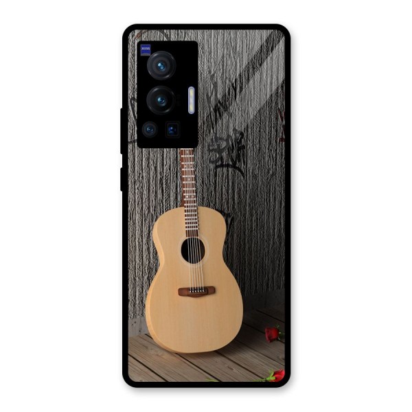 Guitar Classic Glass Back Case for Vivo X70 Pro