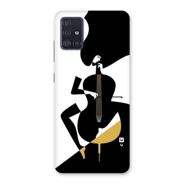 Guitar Women Back Case for Galaxy A51