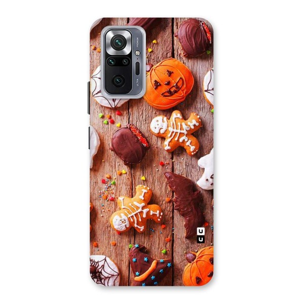 Halloween Chocolates Back Case for Redmi Note 10 Pro