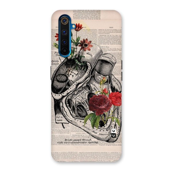 Heart Newspaper Back Case for Realme 6 Pro