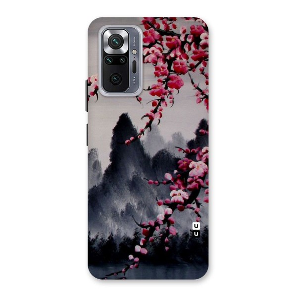 Hills And Blossoms Back Case for Redmi Note 10 Pro