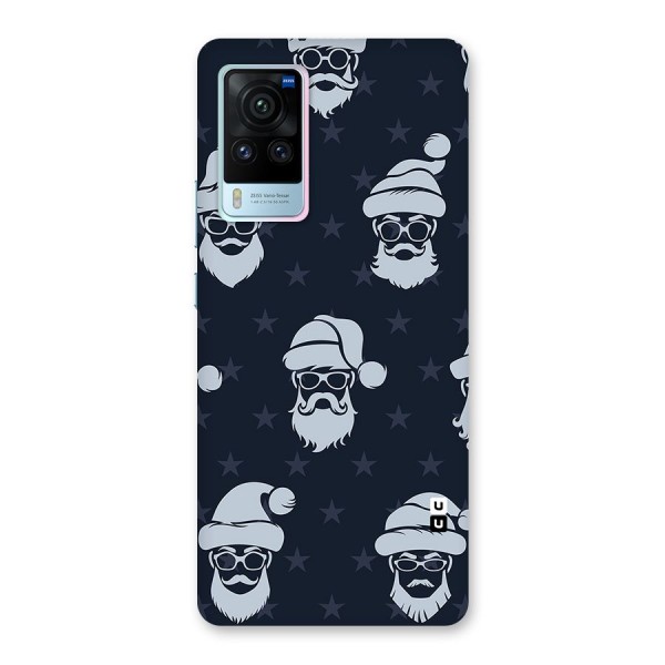 Hipster Santa Back Case for Vivo X60 Pro