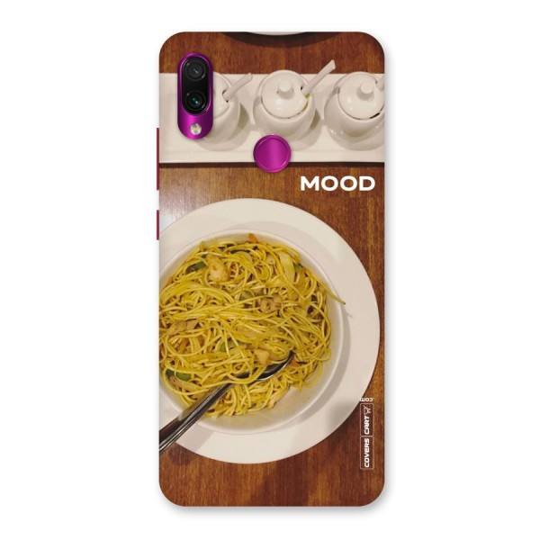 Hogging Mood Back Case for Redmi Note 7 Pro