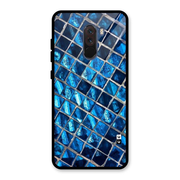 Home Tiles Design Glass Back Case for Poco F1