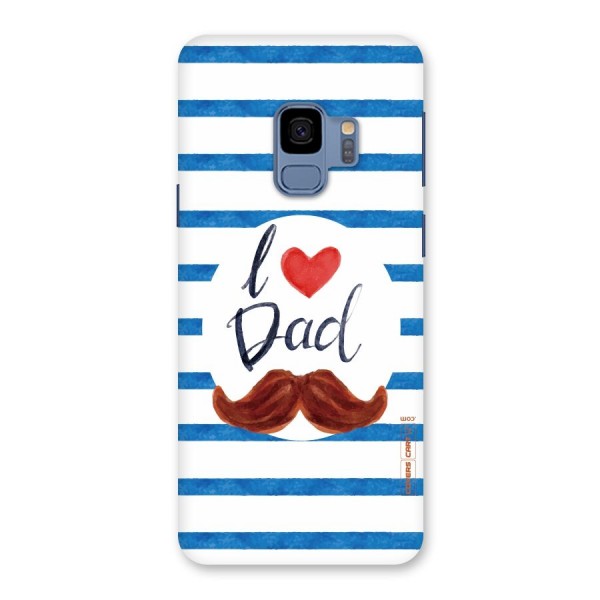 I Love Dad Back Case for Galaxy S9