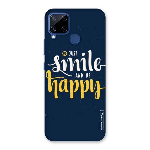 Just Smile Back Case for Realme Narzo 30A