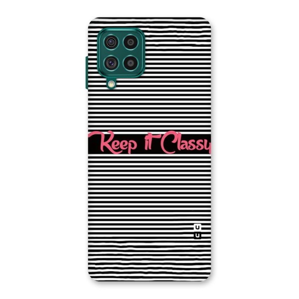 Keep It Classy Back Case for Galaxy F62