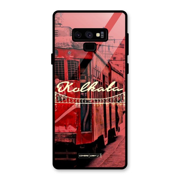 Kolkata Citystyle Glass Back Case for Galaxy Note 9