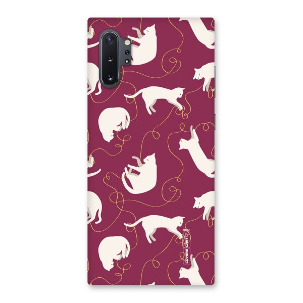 Lazy Kitty Back Case for Galaxy Note 10 Plus