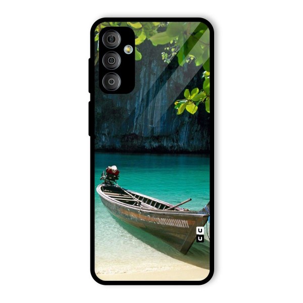 Lets Cross Over Glass Back Case for Galaxy F23