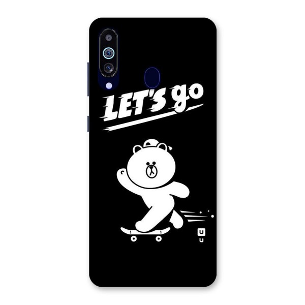 Lets Go Art Back Case for Galaxy A60