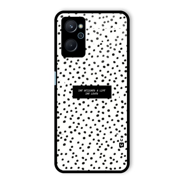 Life Loved Glass Back Case for Realme 9i