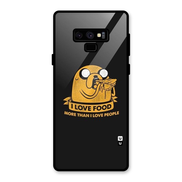 Love Food Glass Back Case for Galaxy Note 9