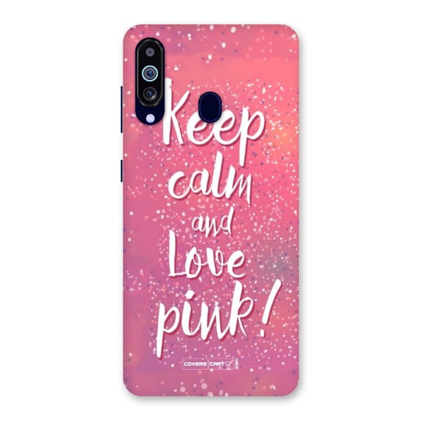 Love Pink Back Case for Galaxy A60