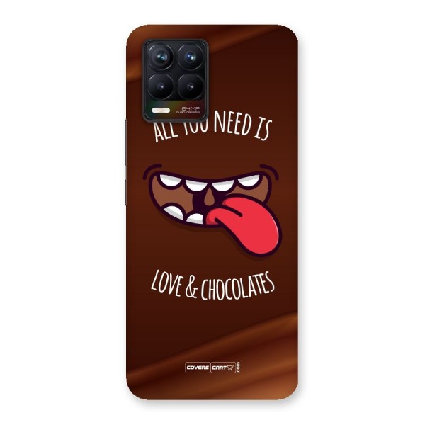 Love and Chocolates Back Case for Realme 8