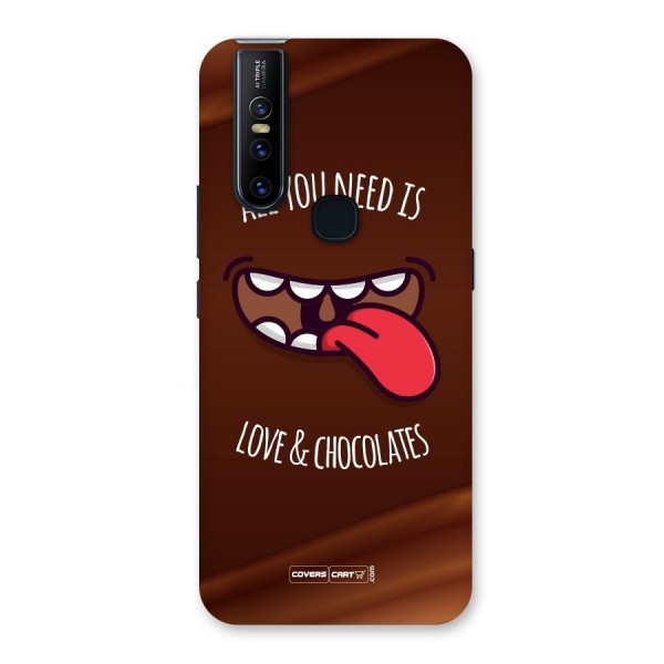 Love and Chocolates Back Case for Vivo V15