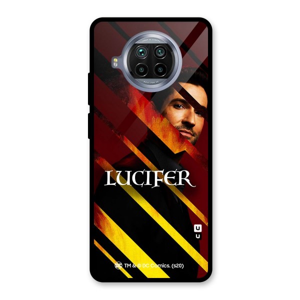 Lucifer Hell Stripes Glass Back Case for Mi 10i