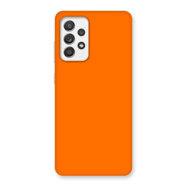 Mac Orange Back Case for Galaxy A52