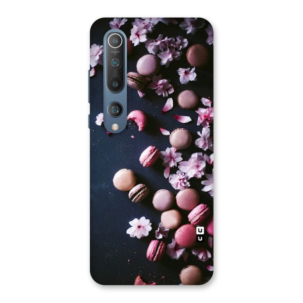 Macaroons And Cheery Blossoms Back Case for Mi 10