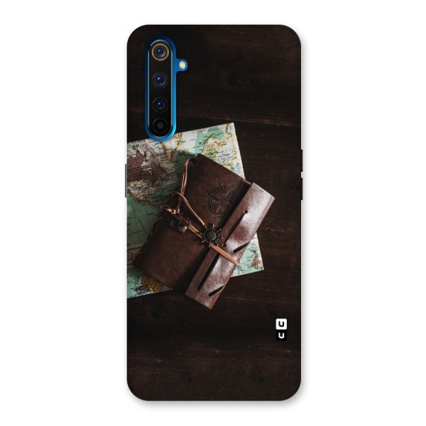 Map Journal Back Case for Realme 6 Pro