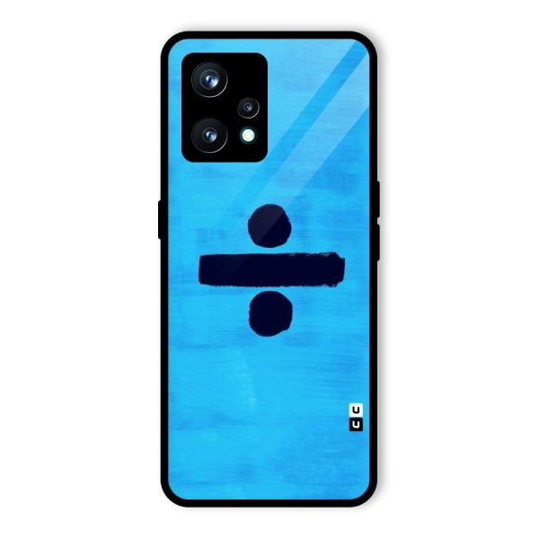 Math And Blue Glass Back Case for Realme 9