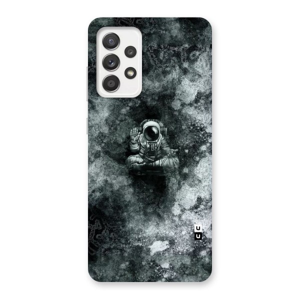 Meditating Spaceman Back Case for Galaxy A52