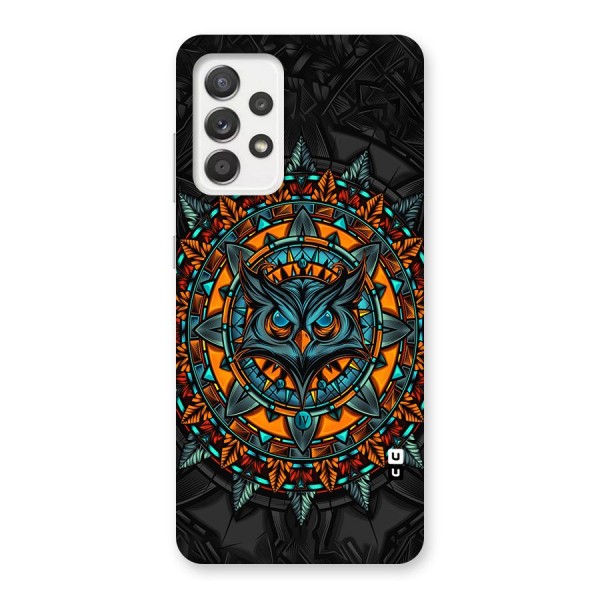 Mighty Owl Artwork Back Case for Galaxy A52