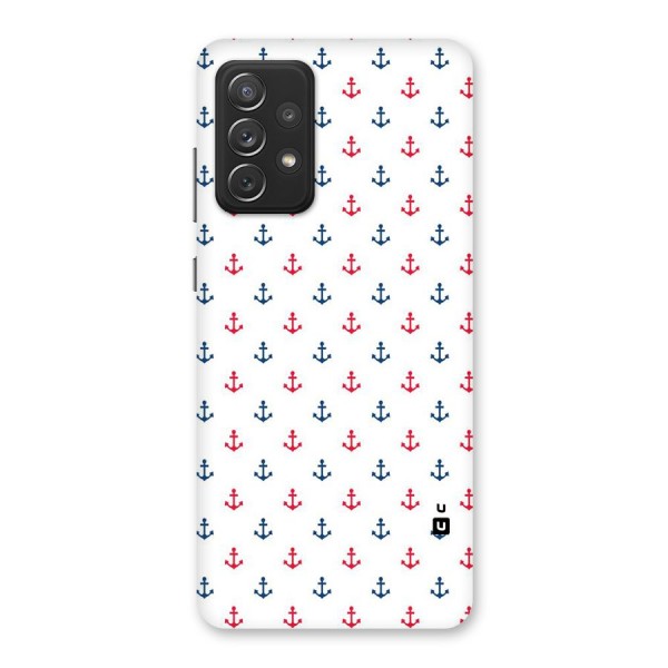 Minimal Anchor Pattern Back Case for Galaxy A72