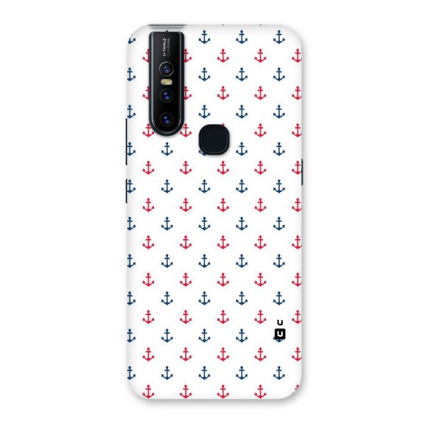 Minimal Anchor Pattern Back Case for Vivo V15