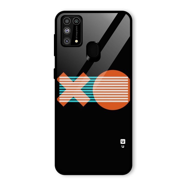 Minimal Art Glass Back Case for Galaxy F41