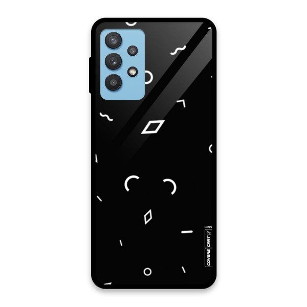 Minimal Shapes Glass Back Case for Galaxy M32 5G