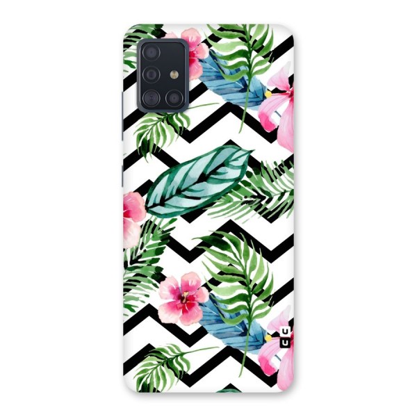 Modern Flowers Back Case for Galaxy A51