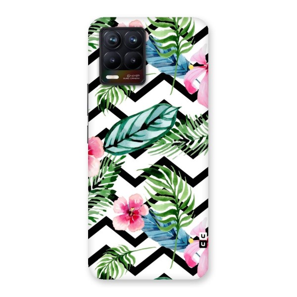 Modern Flowers Back Case for Realme 8