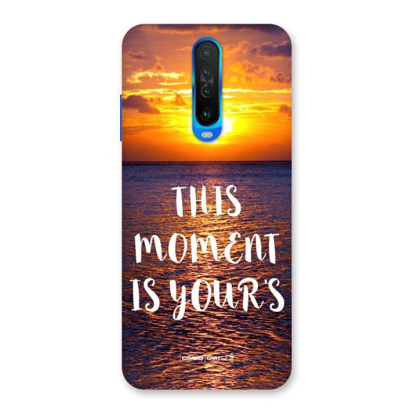 Moments Back Case for Poco X2