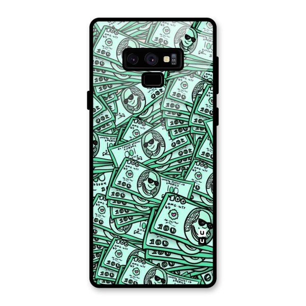 Money Swag Glass Back Case for Galaxy Note 9