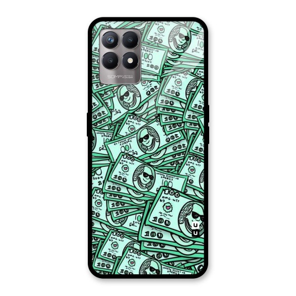 Money Swag Glass Back Case for Realme 8i