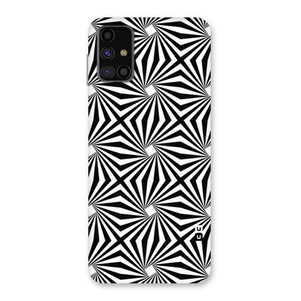 Monochromatic Swirls Back Case for Galaxy M31s