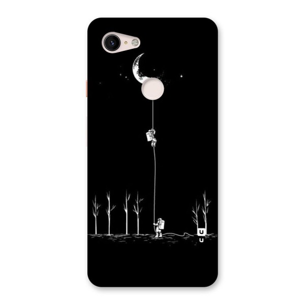 Moon Man Back Case for Google Pixel 3 XL