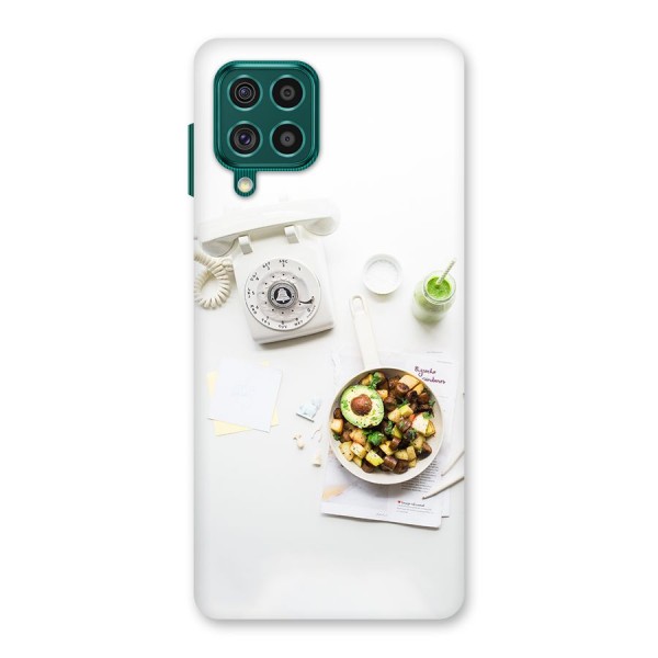 Morning Breakfast Back Case for Galaxy F62