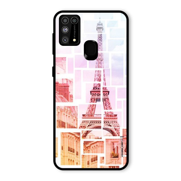 Mosiac City Glass Back Case for Galaxy M31