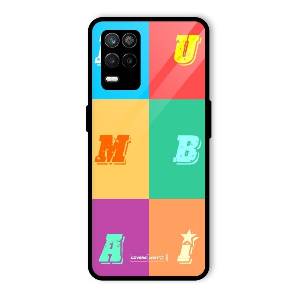 Mumbai Alphabets Glass Back Case for Realme 9 5G