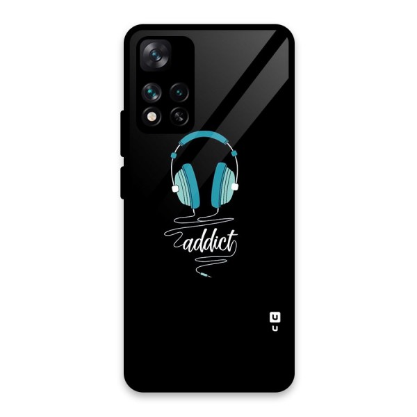 Music Addict Glass Back Case for Xiaomi 11i 5G