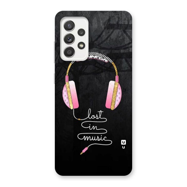 Music Lost Back Case for Galaxy A52