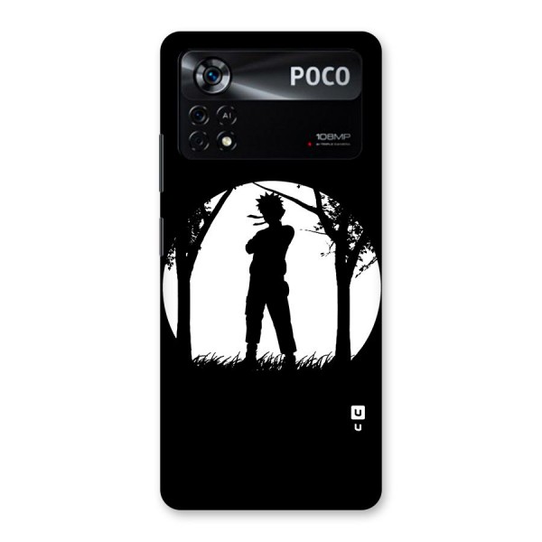 Naruto Silhouette Back Case for Poco X4 Pro 5G