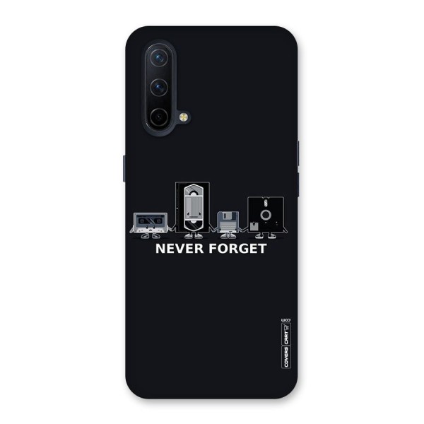 Never Forget Back Case for OnePlus Nord CE 5G